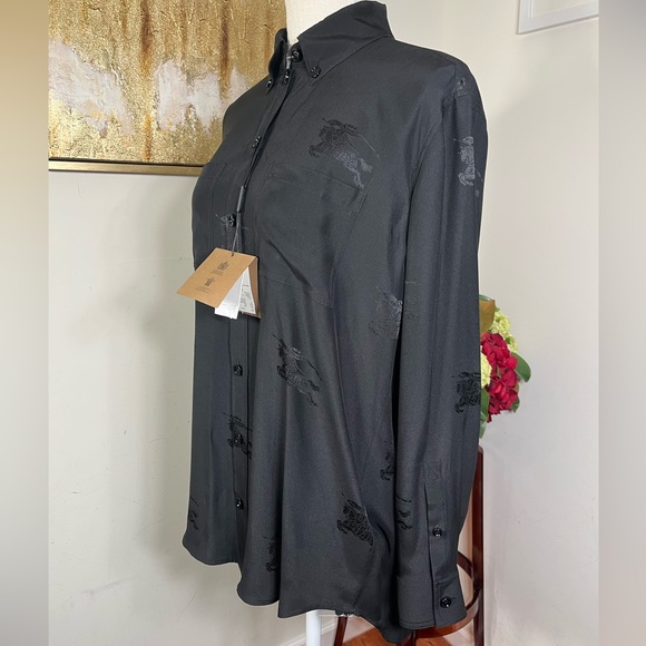 BURBERRY
Ivanna Embroidered Button-Front Blouse - Picture 5 of 11